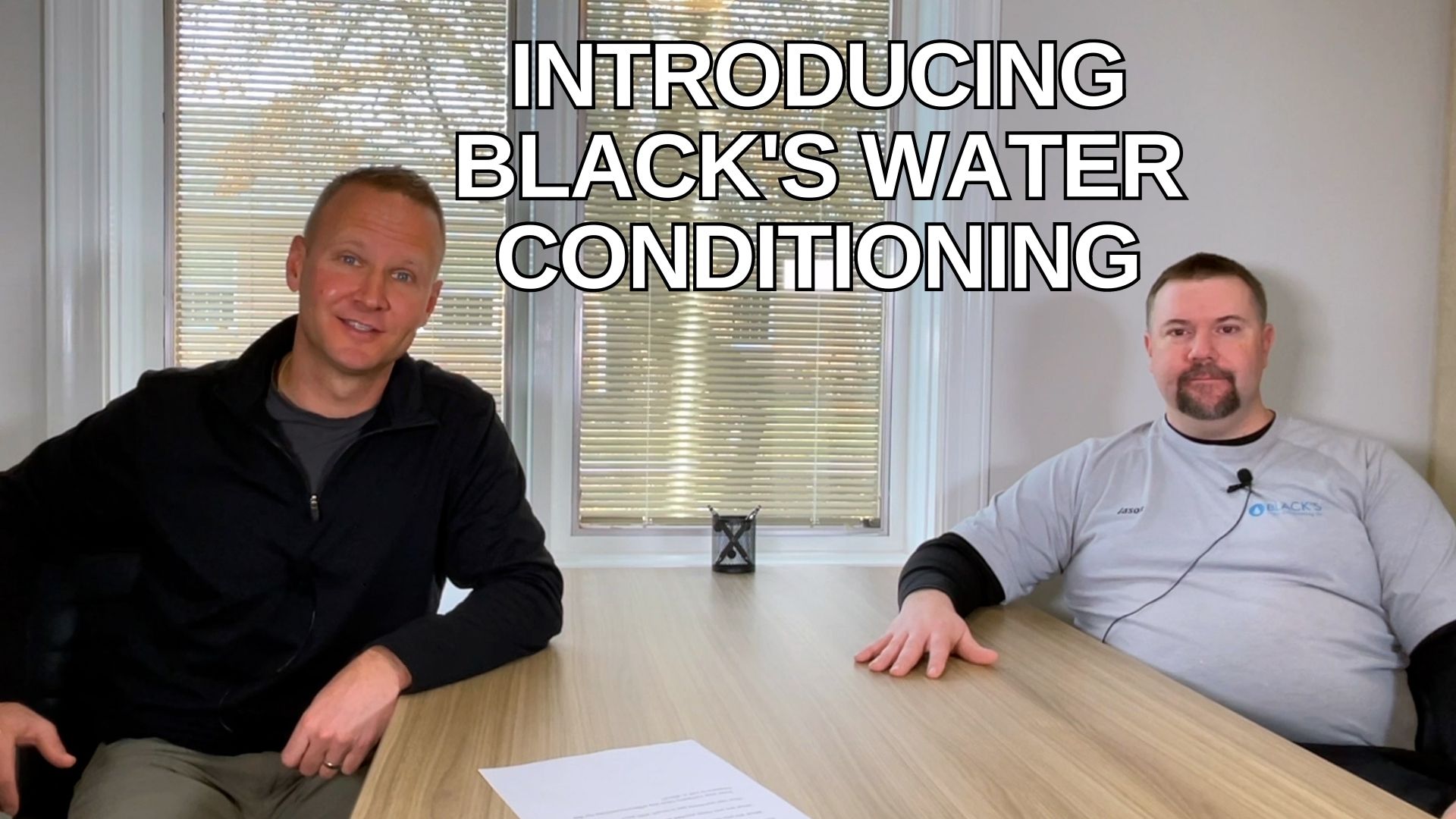 Make water better with Black’s Water Conditioning